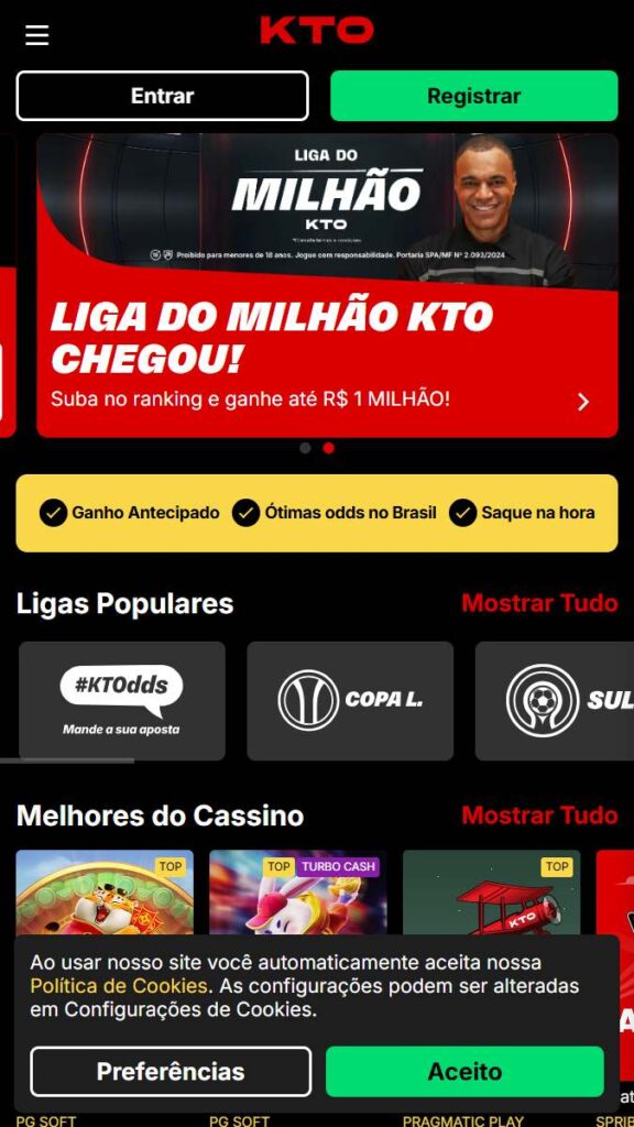 kto home page