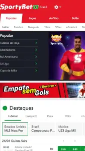 sportybet homepage