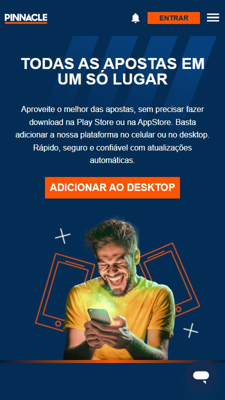 Baixe o aplicativo móvel da Pinnacle