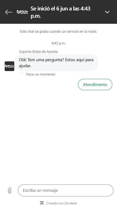 Bolsa De Aposta Central de ajuda