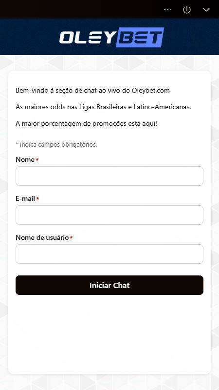 Oleybet Central de ajuda
