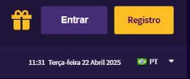 Entrar ou Registro