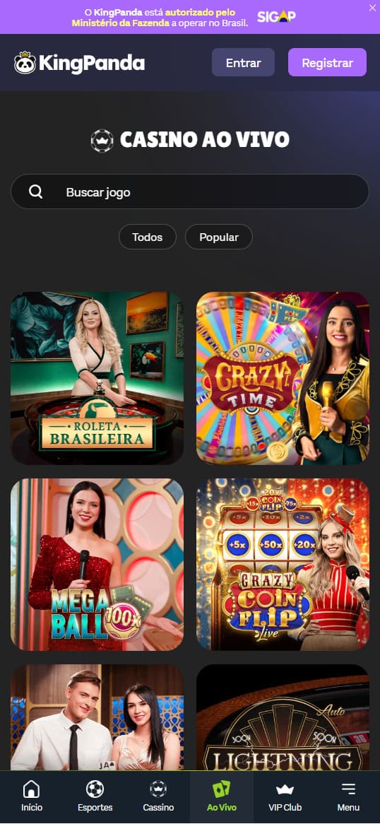 Kingpanda live casino